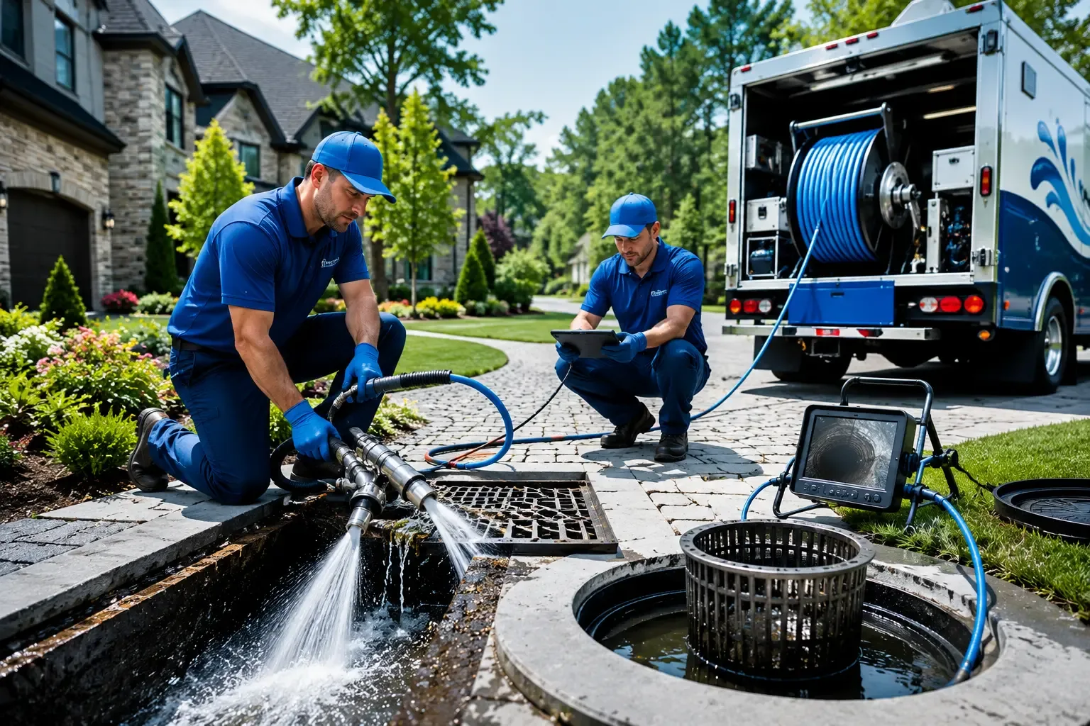 Local outdoor drain cleaning professionals in Atwater, OH