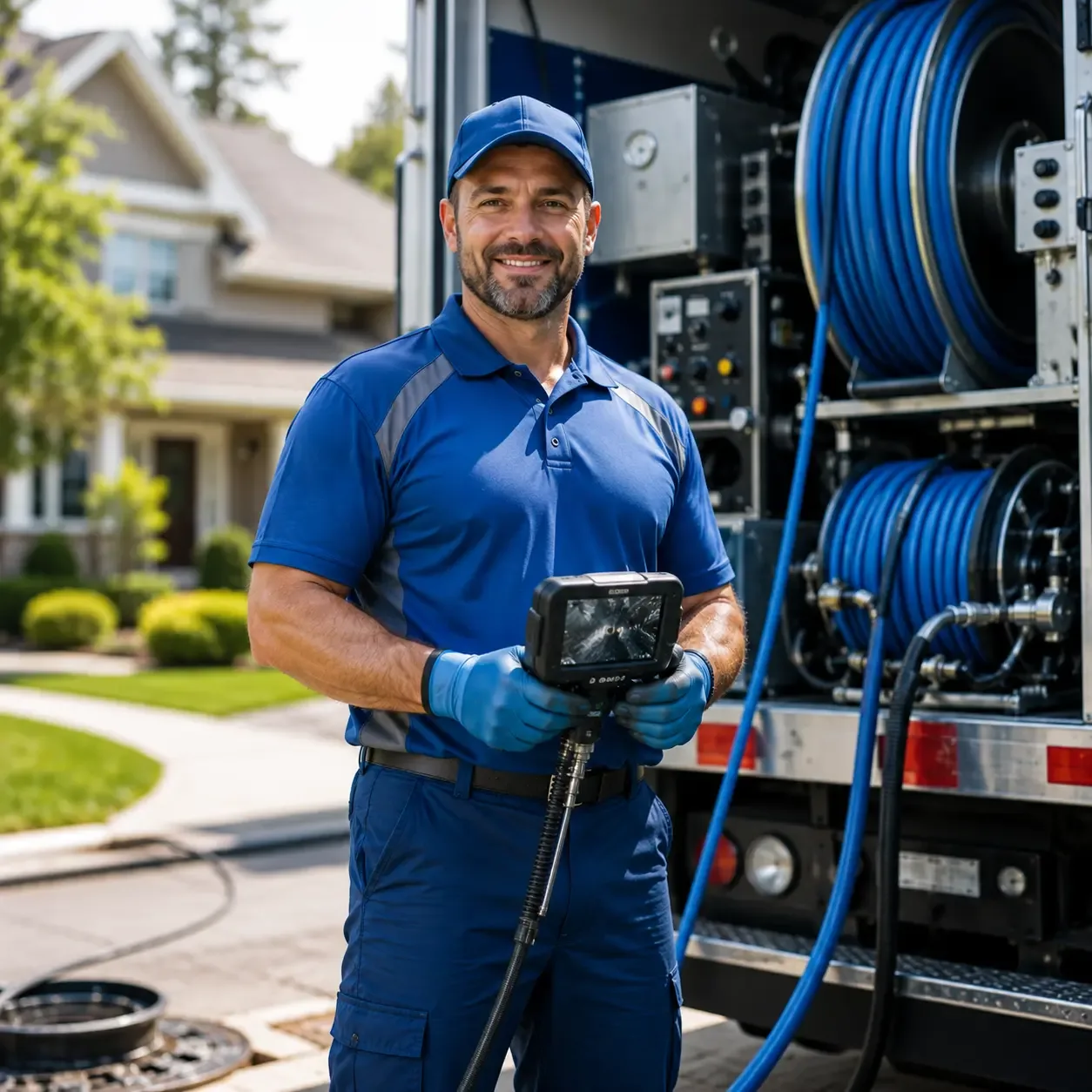 Local outdoor drain cleaning specialists in Atwater, OH